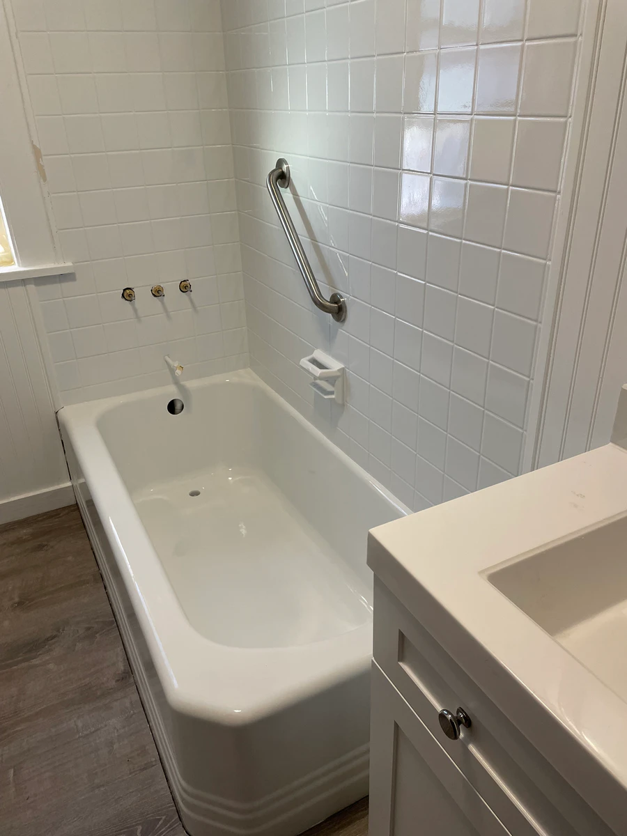 Tub Enclosure - After